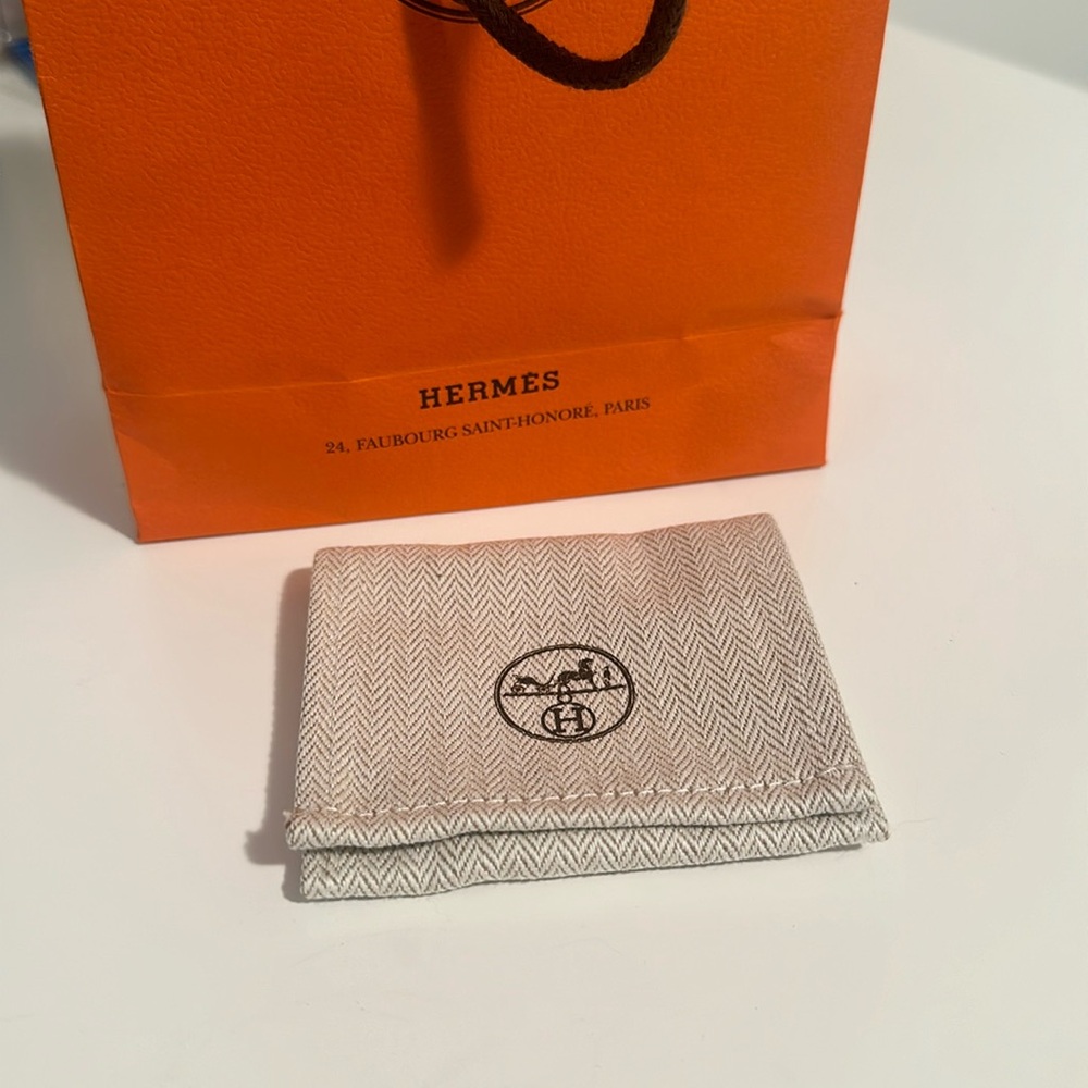 Hermes jewelry pouch